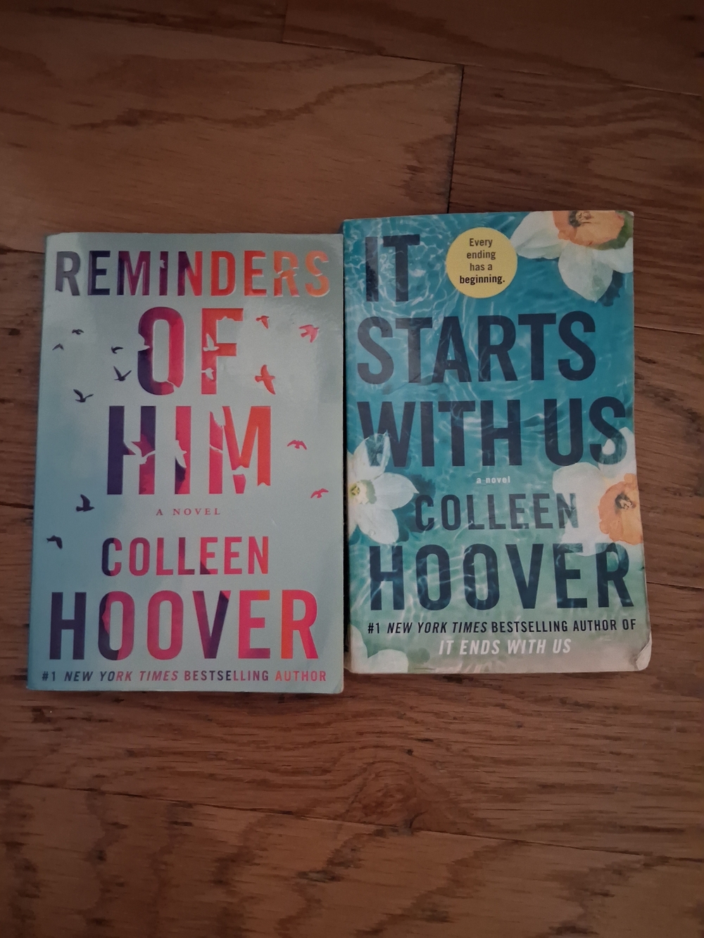 Reminders Of Him & It Starts With Us Books- Collen Hoover